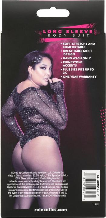 Produktbild CalExotics Radiance™ Plus Size Long Sleeve Body Suit (46)