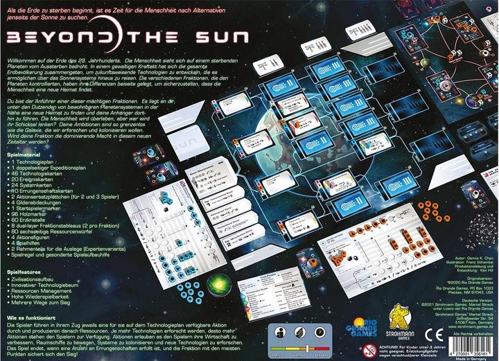 Image du produit Strohmann Games STR21004 - Beyond the Sun, jeu de société, 2-4 joueurs, à partir de 12 ans (édition allemande) (Allemand)