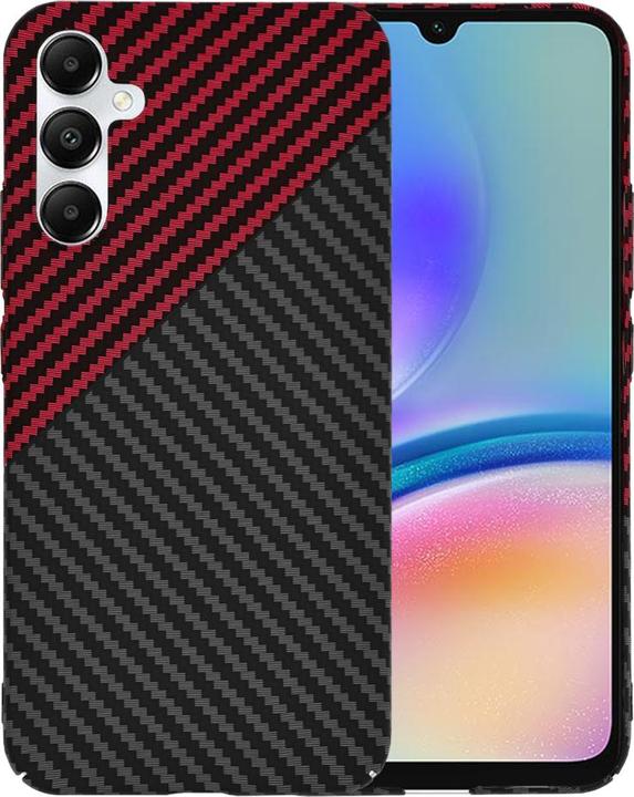 Produktbild Techsuit - Carbonite FiberShell - Samsung Galaxy A05s - Red Vortex (Samsung Galaxy A05s)