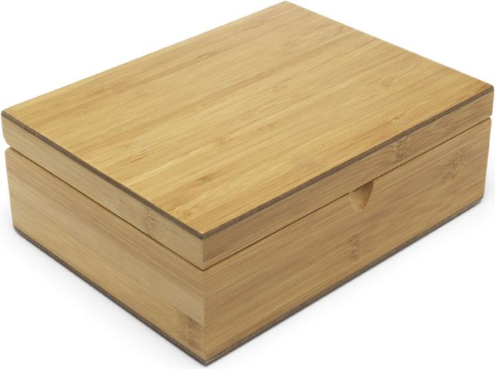 Bredemeijer Teebox Bambus mit 4 Teedosen & Teemasslöffel