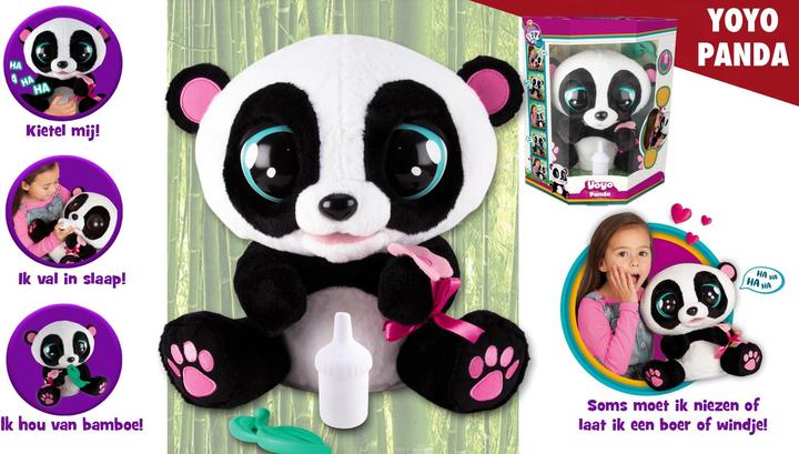 Actual product image Spectron Yoyo Panda Interactive plush toy (32 cm)