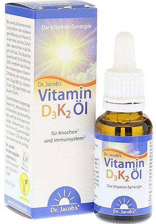 Produktbild Dr. Jacob's Vitamin D3 K2 (1 Stück, Öl, 61 g)
