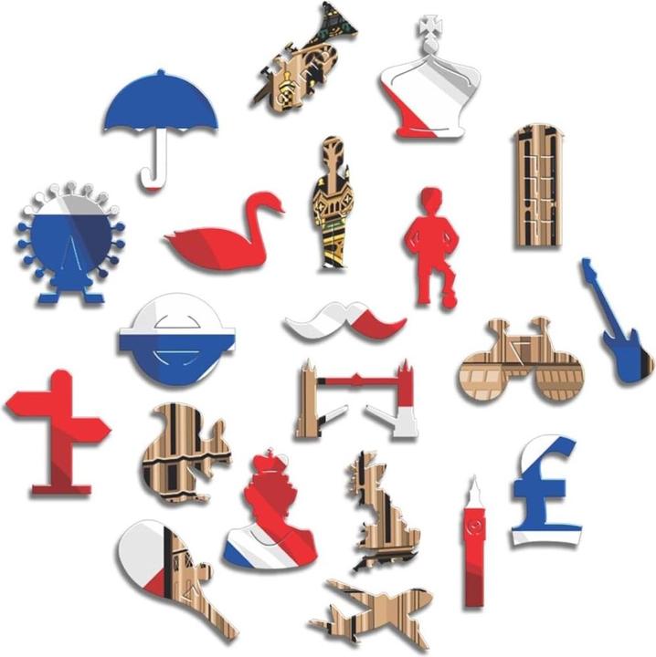 Actual product image Iconic Big Ben - Monument Wooden Puzzle Size M (270 pieces) (270 pieces)