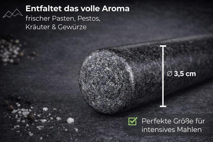 Produktbild Granit-Mörser mit Stössel