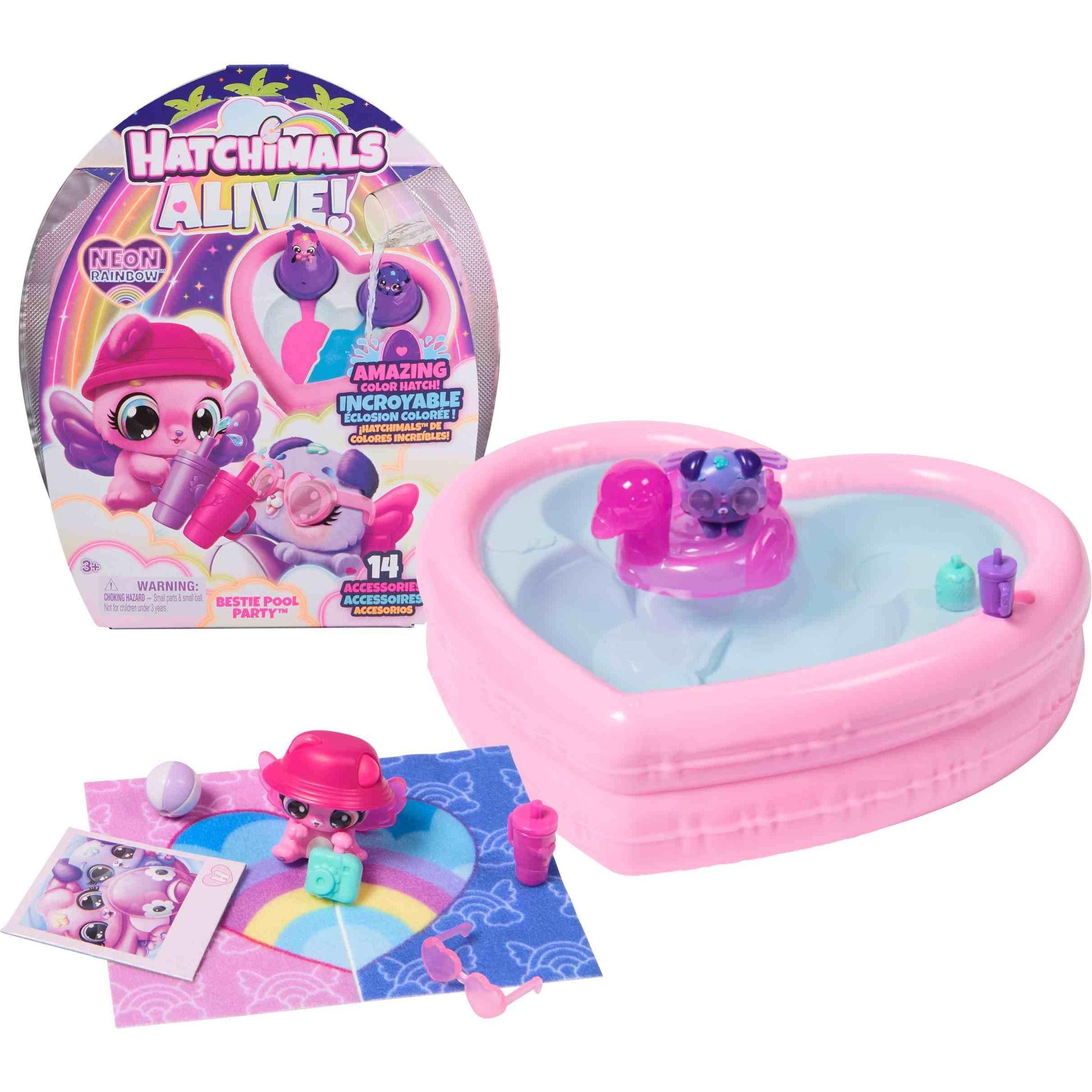 Hatchimals EGG COL Feature 2PK Bestie PoolParty GML