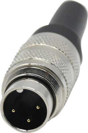 Actual product image RND Electronics Mini connector plug 3 number of contacts, 7A, 250V, IP67