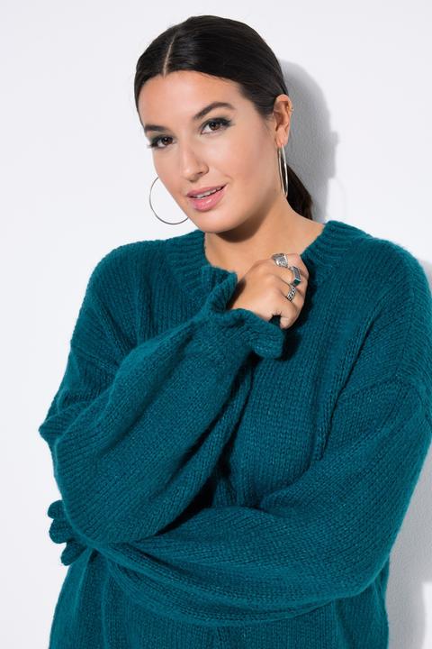 Produktbild Studio Untold Strickkleid, oversized, Rüschenärmel (54)