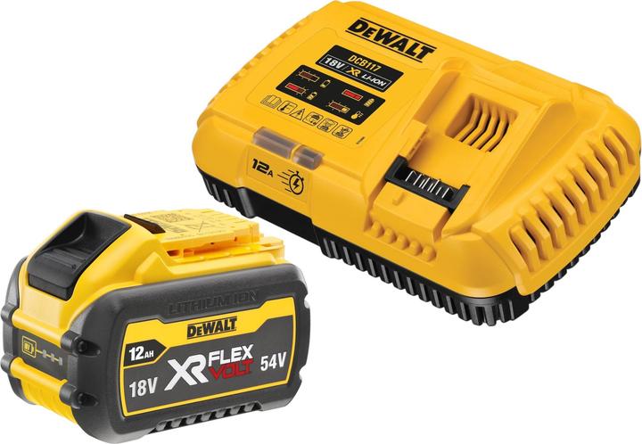 Productafbeelding DeWalt DCB 117 Y1 Akku Starter Set 18 V Ladegerät 12 A + 1x DCB 548 Akku 12,0 Ah (18 V)