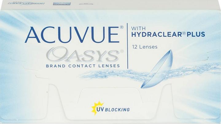 Actual product image Acuvue Oasys (12 Piece, Weekly lens, Spherical)