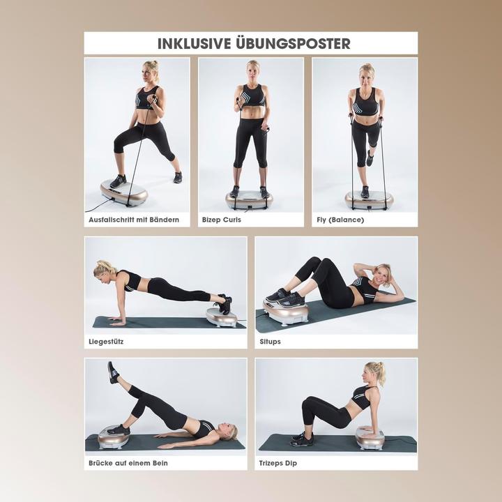 Actual product image Vitalmaxx Vibration Trainer with LCD Display and Remote Control