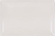 La Mer Rechteckiger Teller elfenbein glänzend 34x22,5cm E (1x)