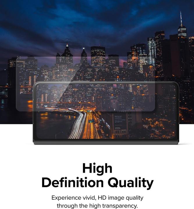 Actual product image Ringke Cover Display Glass Tempered Glass for Samsung Galaxy Z Fold4 (G4as086) (1 pcs., Samsung Galaxy Z Fold4)