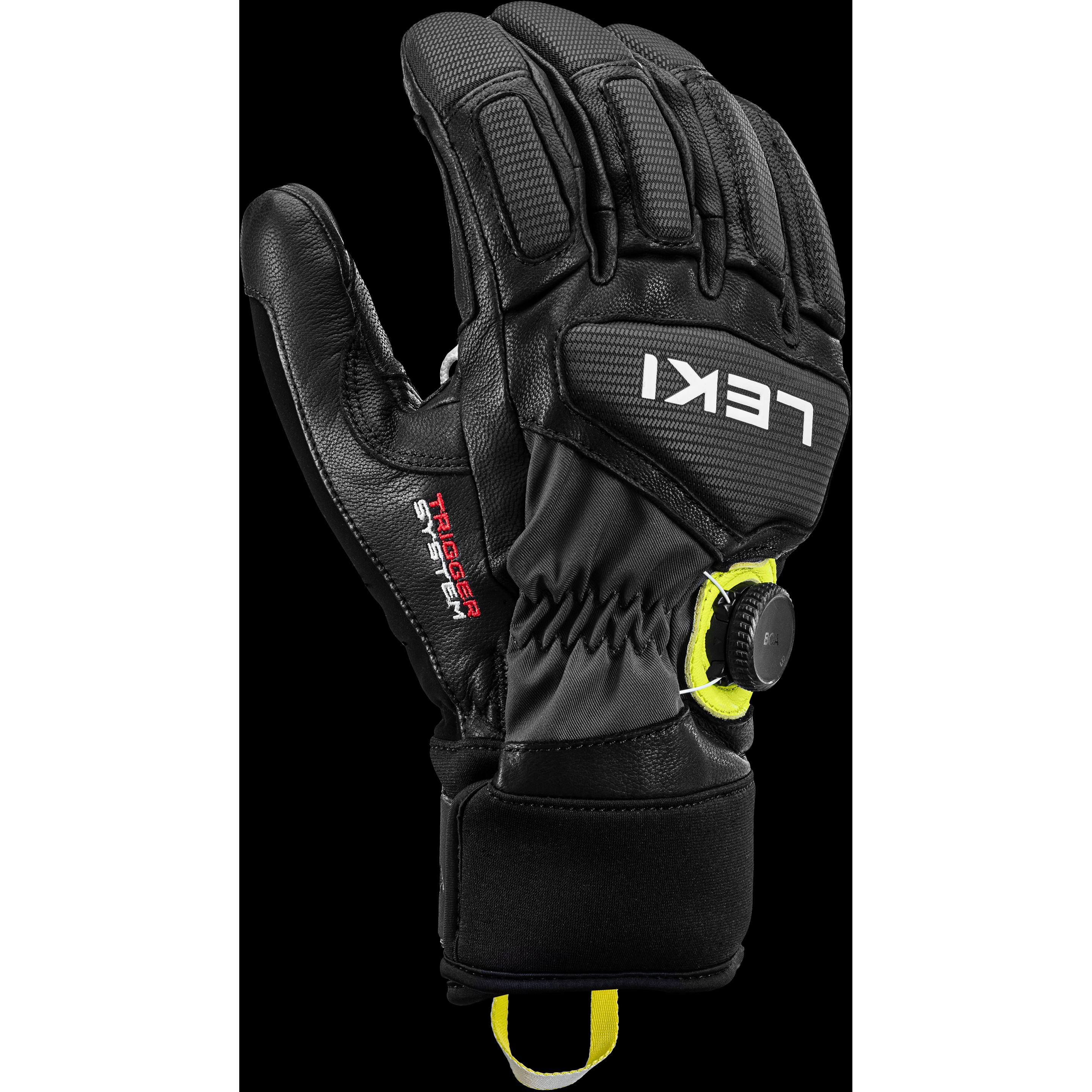 Leki, Herren, Handschuhe, LE RĘK Griffin Tune 3D BOA 10.0, Schwarz, (XL)
