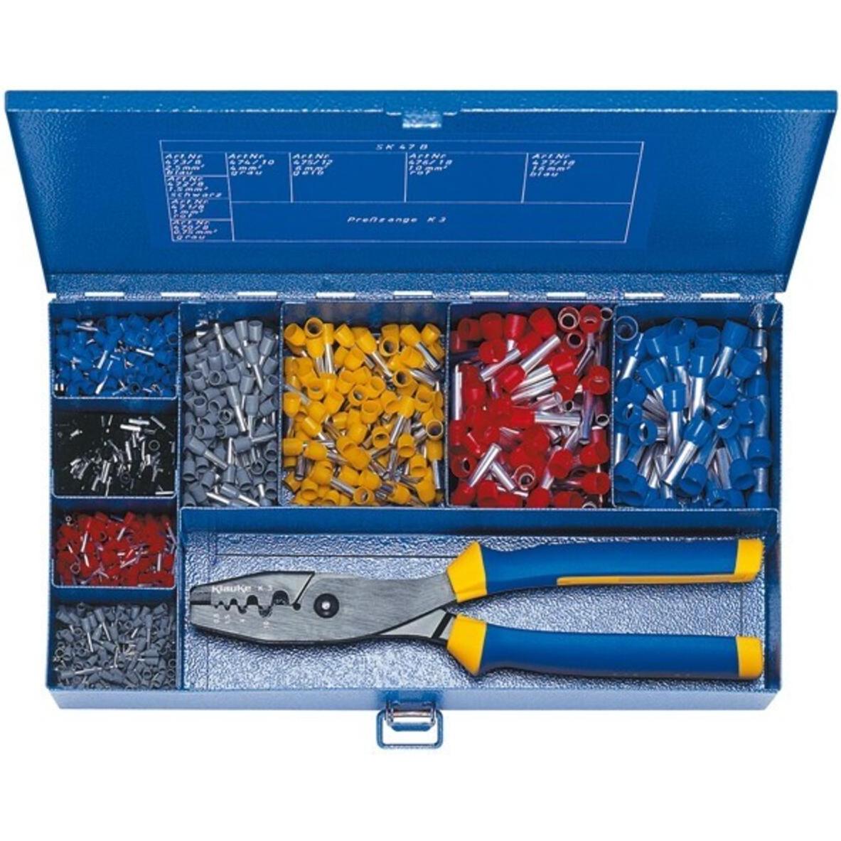 Klauke, Organizzatore a scomparti, Scatola di assortimento 1150st Iso.wire endh