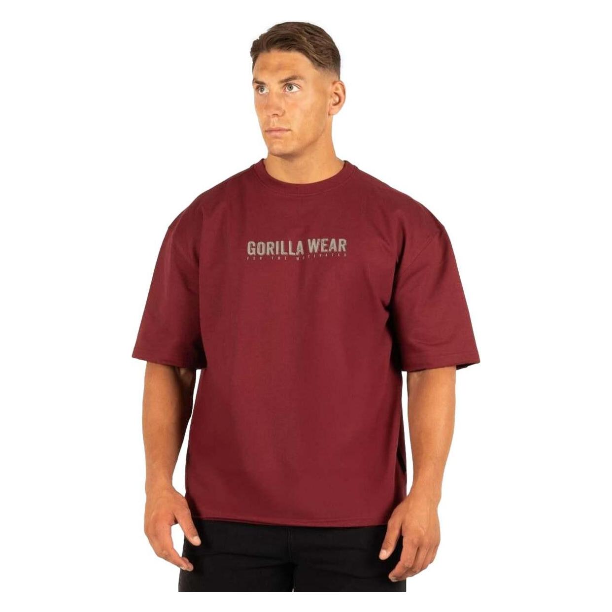 Gorilla Wear, Herren, Sportshirt, Callaway (3XL), Rot, 3XL
