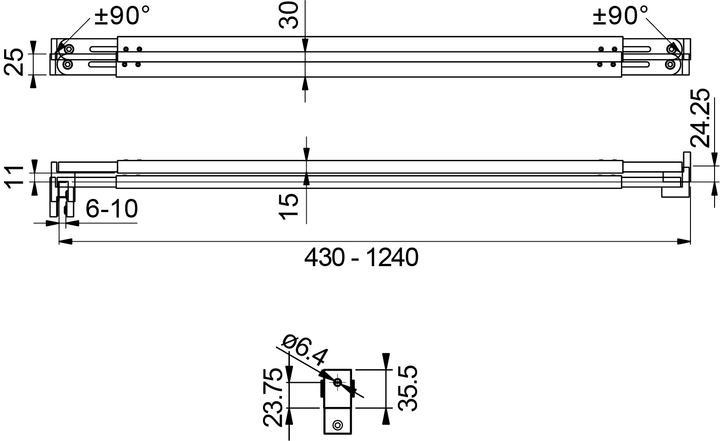 Actual product image Pauli+Sohn Stabilization rods