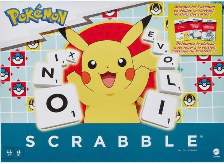 Mattel Scrabble Pokemon (French, 2 - 4 Players)