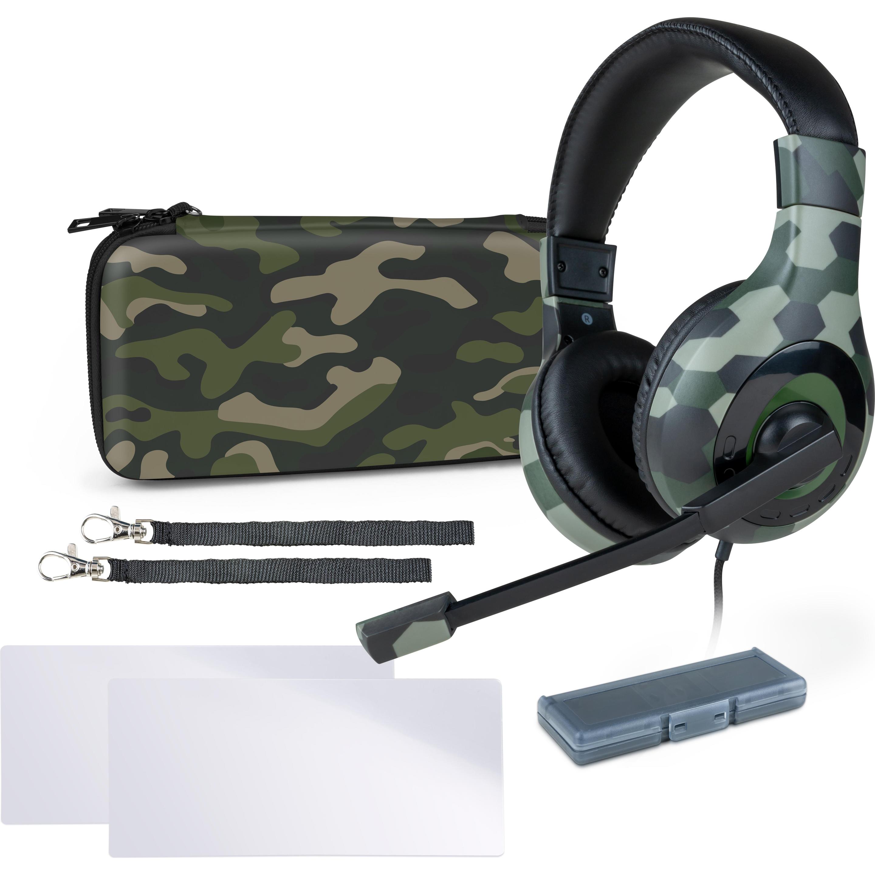 Nacon Gaming Multicolore - Sconosciuto - Nacon Essentail Pack Switch Camo (Switch), Altri Accessori Gaming,