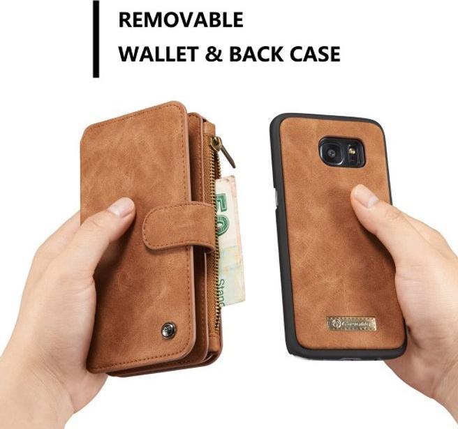 Actual product image Caseme Leder Etui mit Portemonnaie (Samsung Galaxy S7 Edge)
