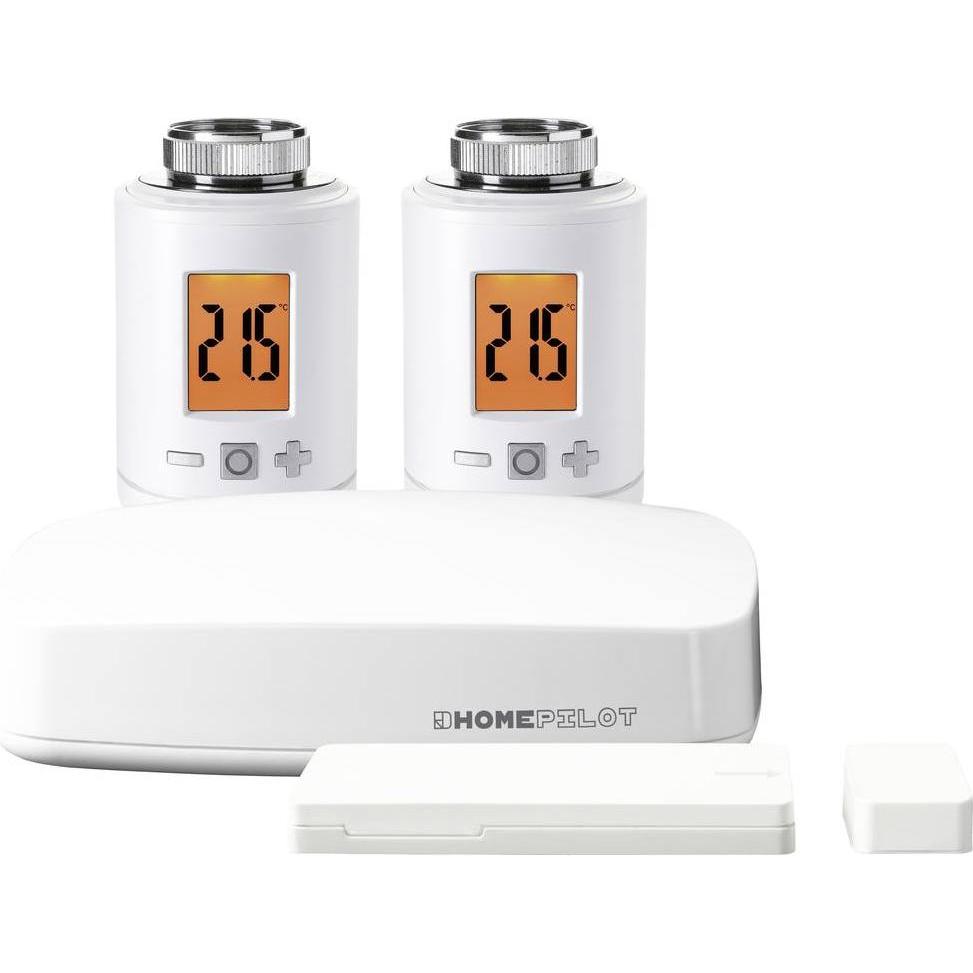 Thumbnail - Rademacher Homepilot Starter-Set Heizung smart, Thermostat, Weiss