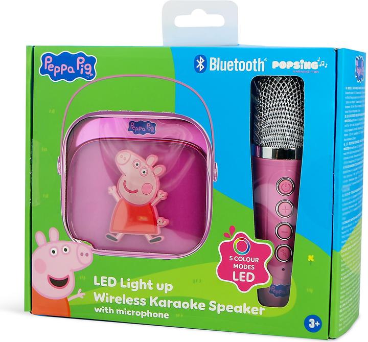 Produktbild OTL Peppa Pig LED Wireless Karaoke Lautsprecher und