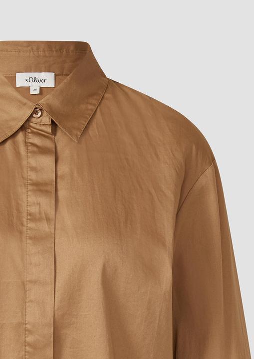 Immagine prodotto s.Oliver Bluse Verkürzte Bluse mit verdeckter Knopfleiste (46)