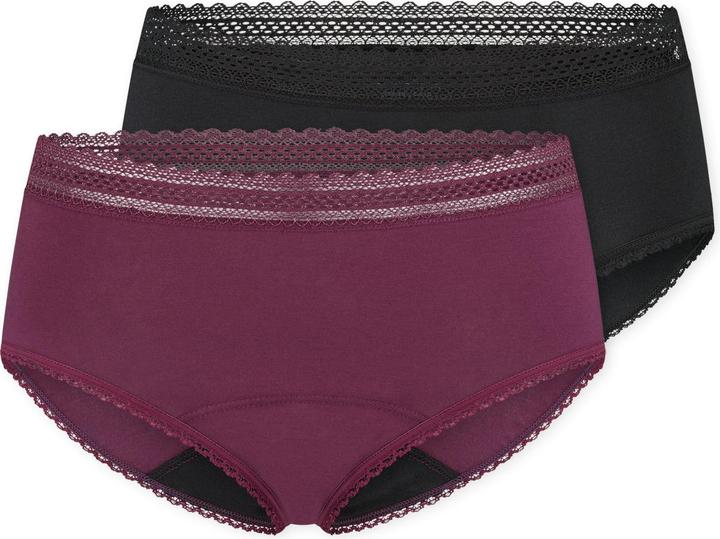 Actual product image Schiesser 2er Pack Secret Care Perioden Panty (46, 48)