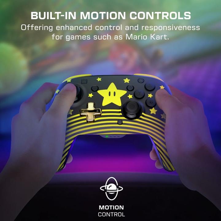 Produktbild Turtle Beach Rematch Wireless Controller - Super Mario Star (Switch 2, Switch OLED, Switch Lite, Switch)