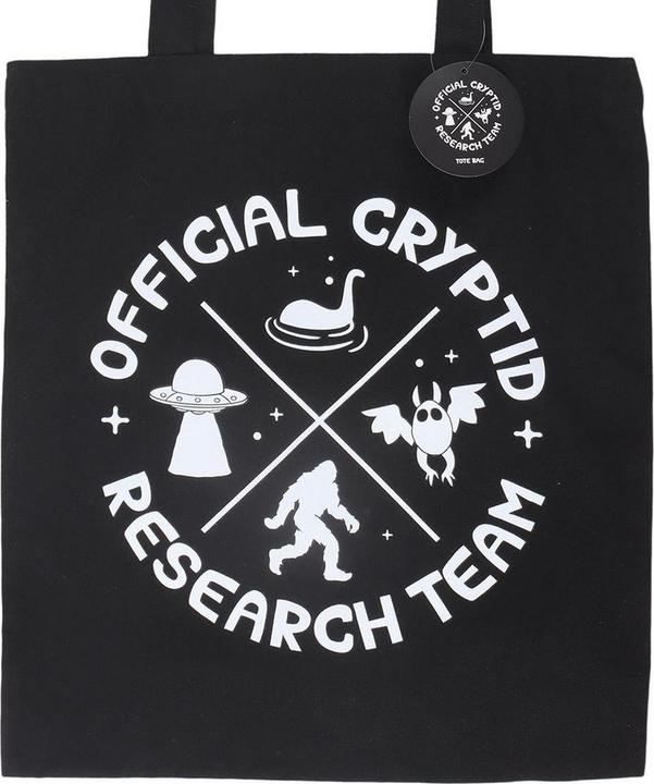 Produktbild Something Different Cryptid Research Team Tragetasche PolyesterBaumwollmischgewebe