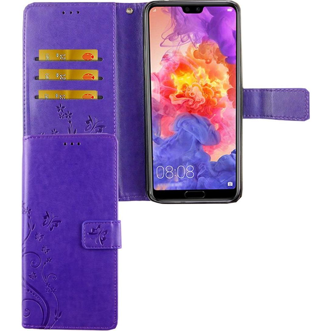 Thumbnail - König Design Hülle Handy Schutz für Huawei P20 Pro Case Cover Tasche Wallet Etui Handyhülle (Huawei P20 Pro), Smartphone...