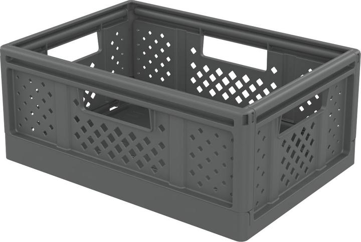 Actual product image Sundis FOLD'N STORE Klappbox 14,0 l grau 38,6 x 27,3 x 16,6 cm (27.30 cm, 14 l, 1x)