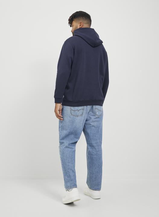 Produktbild Jack & Jones Plus Size Einfarbig Kapuzenpullover Kapuzenpullover (XXL)
