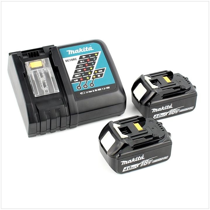 Produktbild Makita DHP 482 RMJ Akku Schlagbohrschrauber 18V 62Nm im Makpac + 2x 4,0 Ah Akku + Ladegerät (Akkubetrieb)