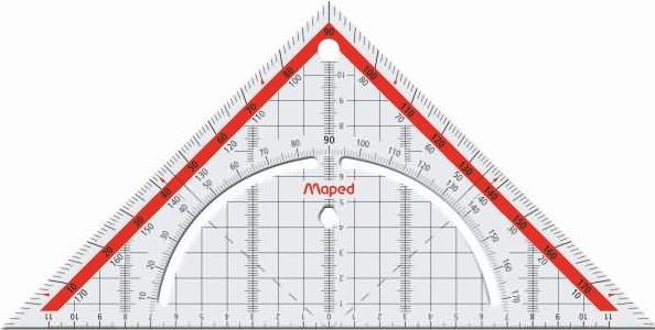 Produktbild Maped Geodreieck Technic, Hypotenuse: 260 mm (26 cm)