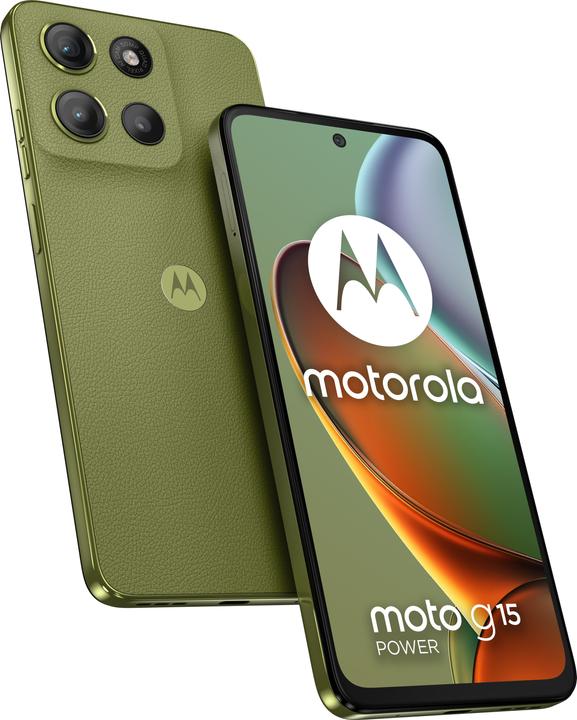 Produktbild Motorola Moto G15 Power (256 GB, Green, 6.72", Dual SIM, 50 Mpx, 4G)