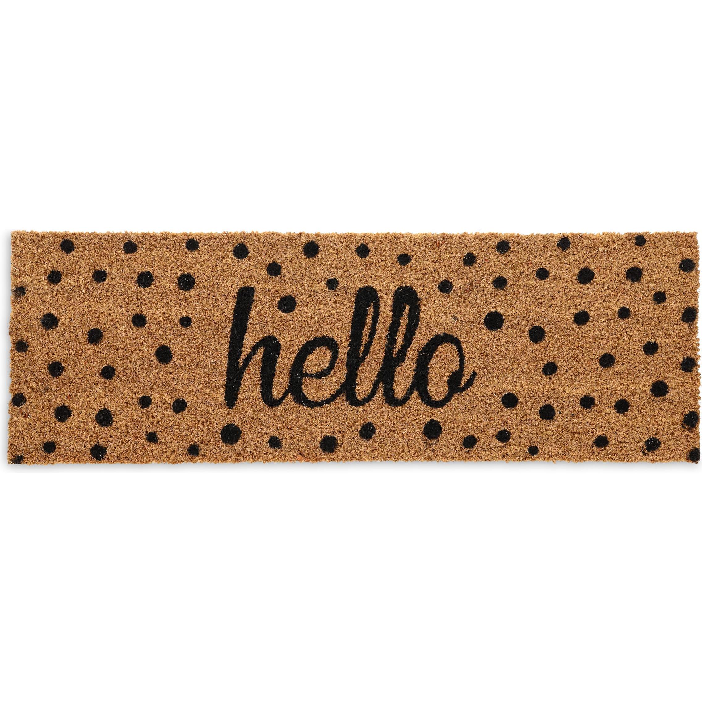 Relaxdays, Fussmatte, Fussmatte (75 x 25 x 1.5 cm)