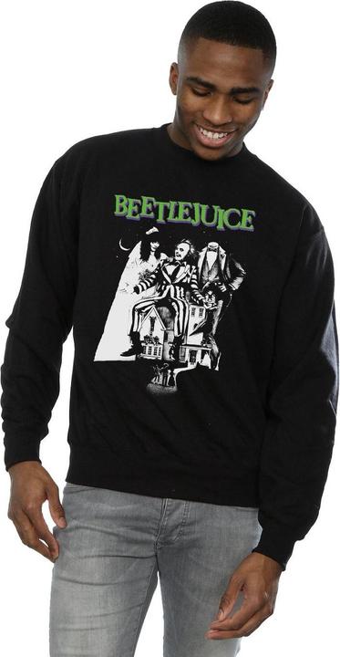 Produktbild Beetlejuice Mono Poster Baumwoll Sweatshirt (XL)