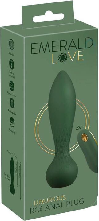 Emerald Love Luxurious RC Anal Plug