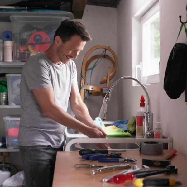 Actual product image Aquadon Smart Heater Flex-Head