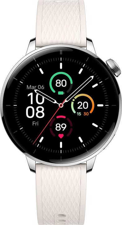 Image du produit OnePlus Watch 3 43mm - Silver Steel (43 mm, WLAN uniquement)