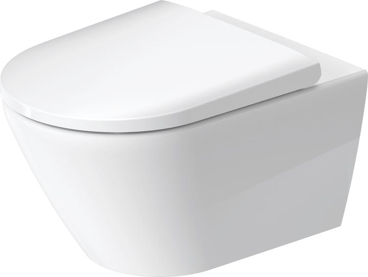Duravit Wand-WC-Set D-NEO tief rim. mit WC-Sitz inkl. Durafix weiss