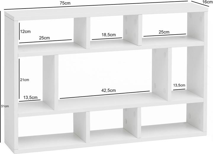 Actual product image Wohnling Rita (75 x 16 x 51 cm)