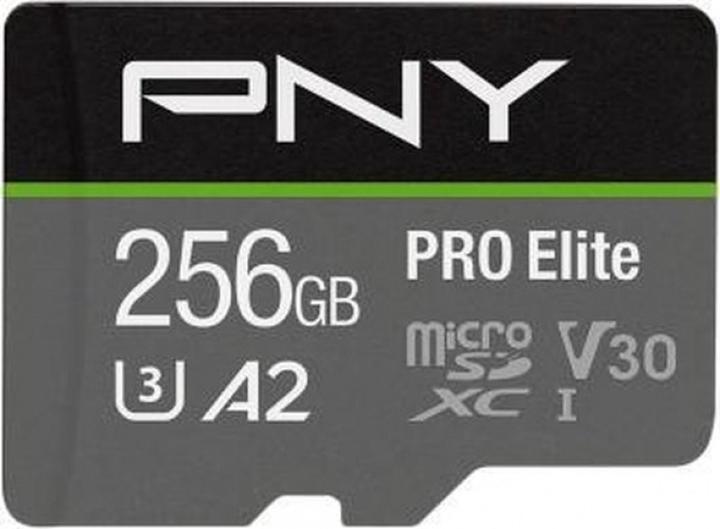 PNY Pro Elite (256 GB, microSDXC, U3, UHS-I)