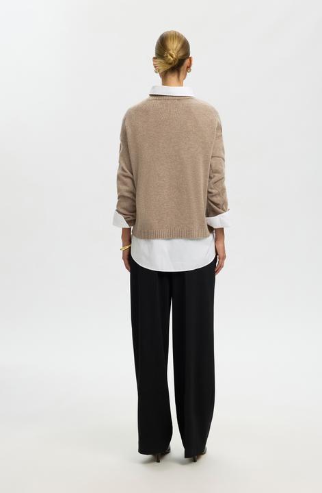 Produktbild Selected Slfcille Ls Knit Lano High Neck Noos (M)