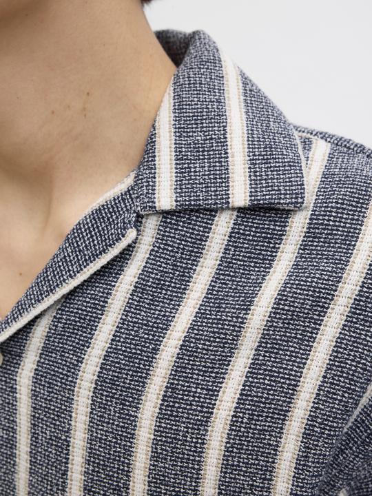 Image du produit Jack & Jones Jorcoba Stripe Resort Shirt Ss Sn (XL)