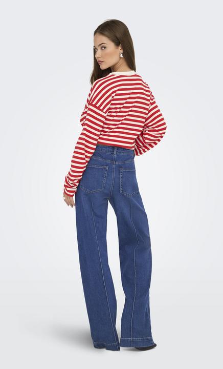 Produktbild Only ONLJUICY Hohe Taille Weiter Beinschnitt Jeans Jeans mit weitem Bein (30)