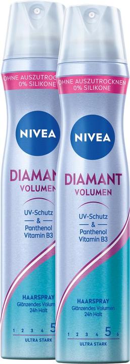 Image du produit NIVEA Diamant Volumen Haarspray DUO (500 ml)