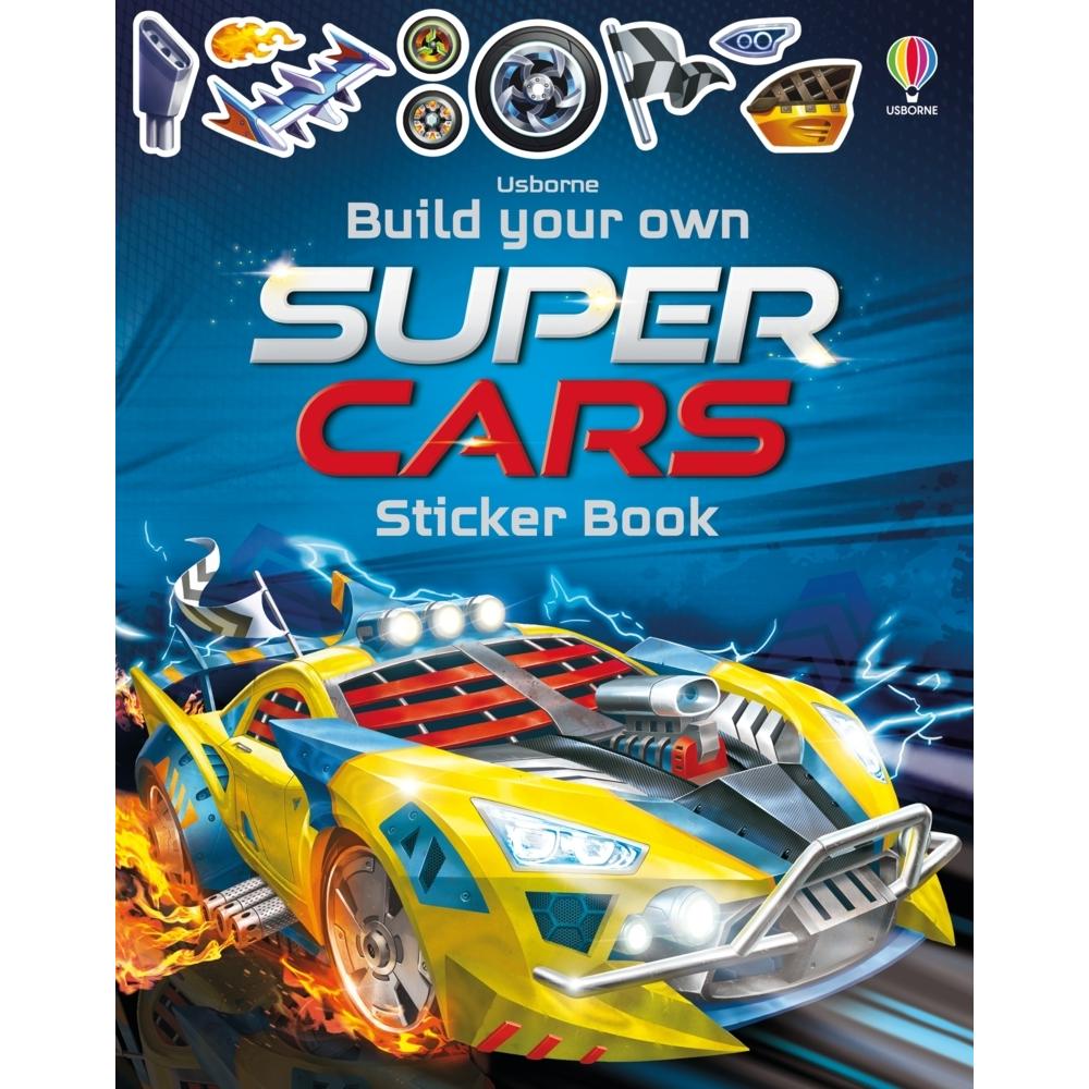Thumbnail - Usborne Publishing, Sticker, Tudhope:Build.Supercars Sticker Book