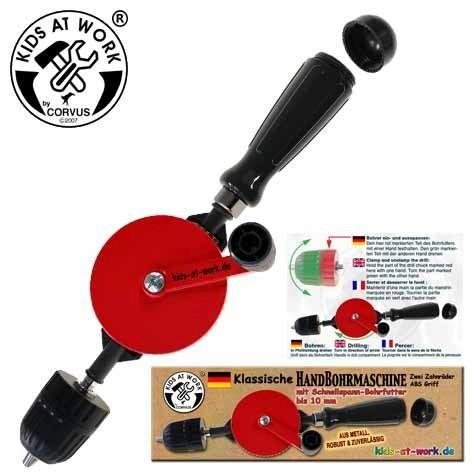Thumbnail - Corvus Toys Bohrmaschine 10 mm Schnellspannfutter
