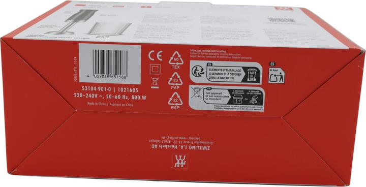 Actual product image Zwilling Enfinigy Hand Blender incl. Cup & Vacuum Lid black